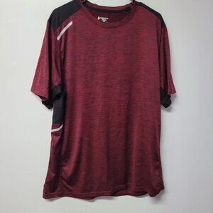 Liberty Pro Shirt Maroon Dark Red Athletic Mens XL Lightweight Sport Run Gym